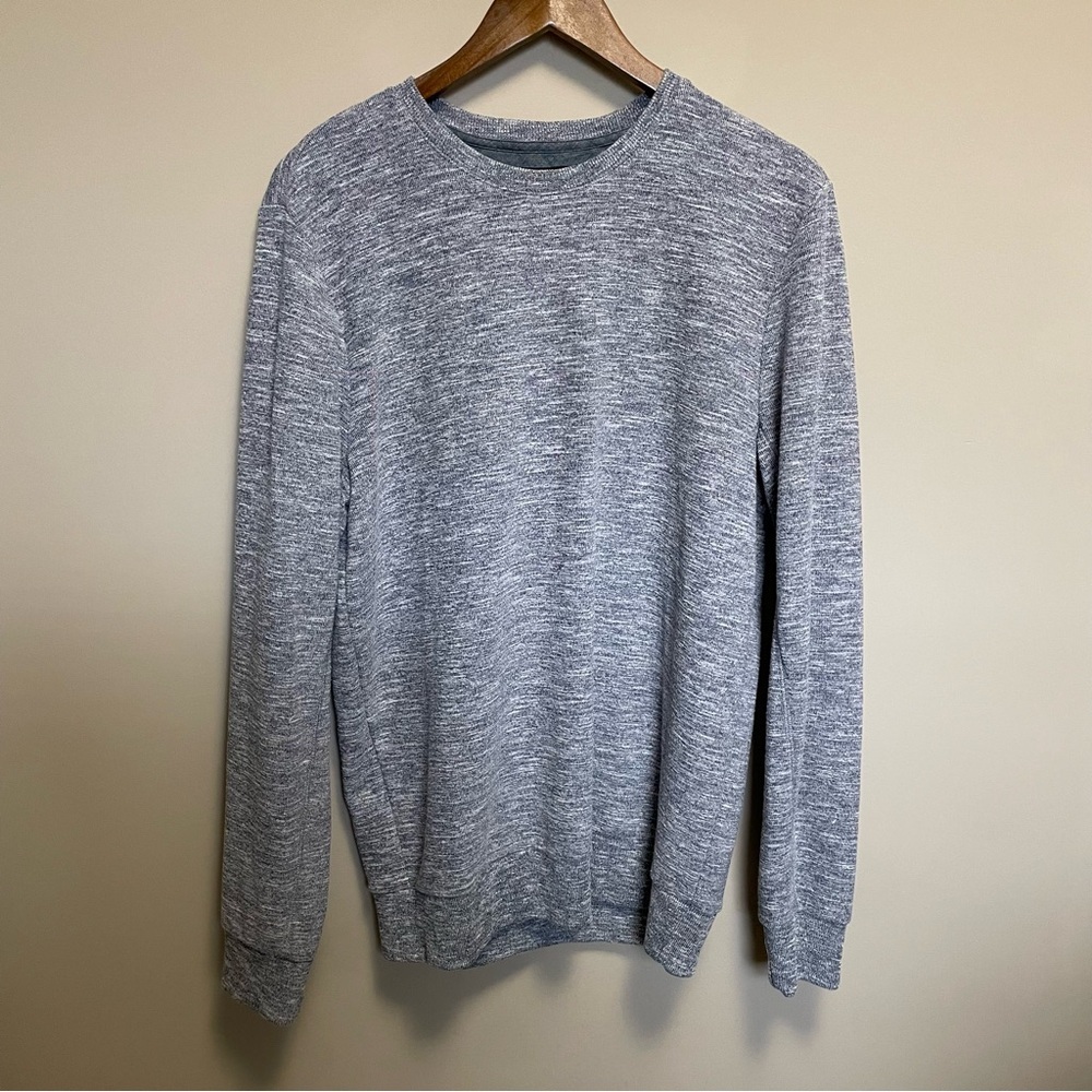 Banana Republic Heathered Navy Blue Crewneck Sweatshirt Men’s Large